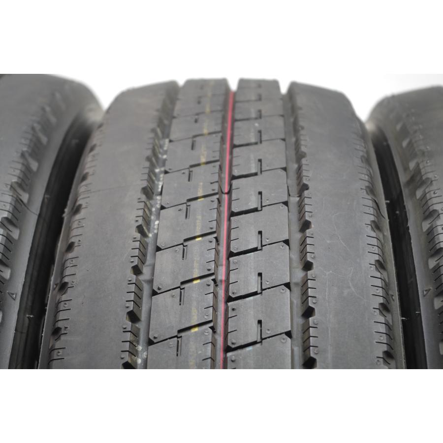 A-464(送料無料/代引きOK)ランクN 中古 ほぼ新品♪195/65R16 106/104 LT ブリヂストン DURAVIS R207A 2025年 イボ少しあり 6本 トラックの画像
