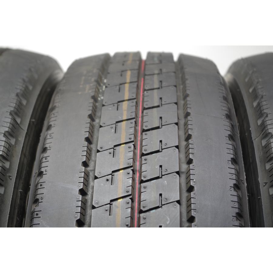 A-464(送料無料/代引きOK)ランクN 中古 ほぼ新品♪195/65R16 106/104 LT ブリヂストン DURAVIS R207A 2025年 イボ少しあり 6本 トラックの画像