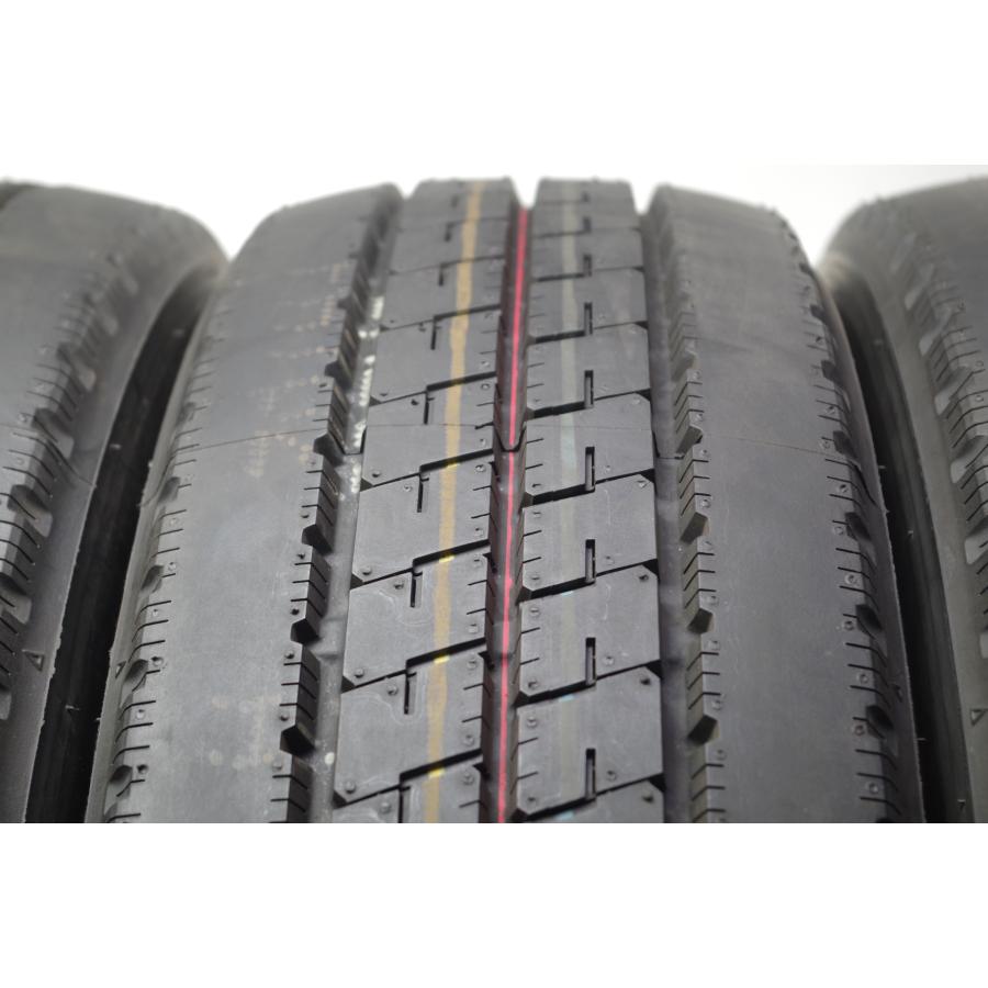 A-464(送料無料/代引きOK)ランクN 中古 ほぼ新品♪195/65R16 106/104 LT ブリヂストン DURAVIS R207A 2025年 イボ少しあり 6本 トラックの画像