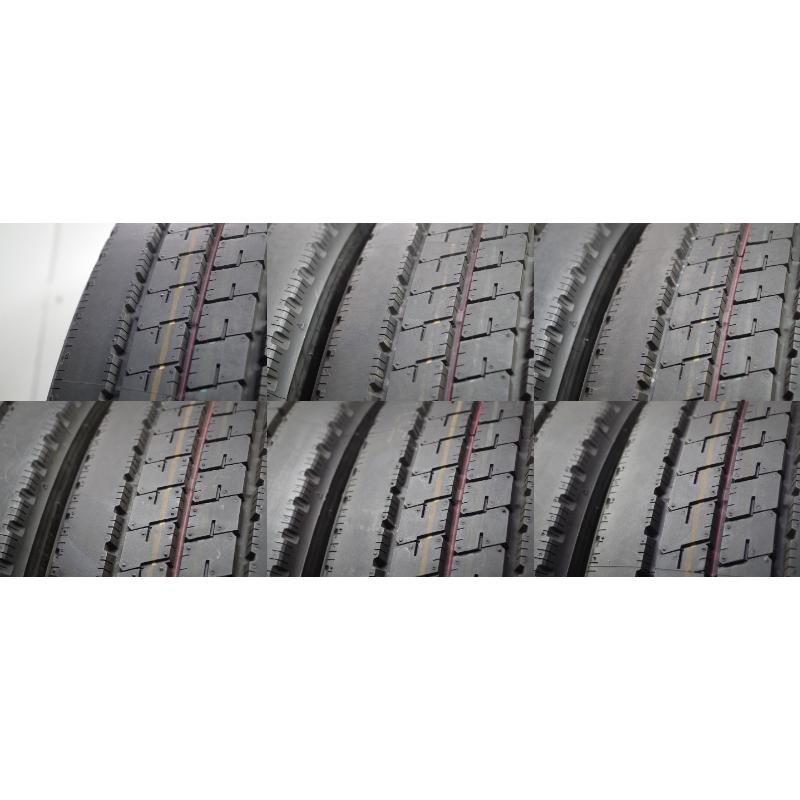 A-464(送料無料/代引きOK)ランクN 中古 ほぼ新品♪195/65R16 106/104 LT ブリヂストン DURAVIS R207A 2025年 イボ少しあり 6本 トラックの画像