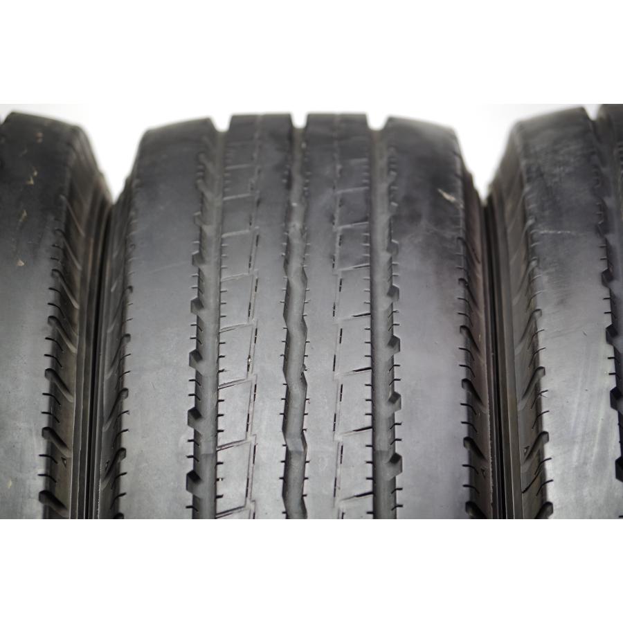 A-71(送料無料/代引きOK)ランクE.D 中古 205/70R17.5 115/113L 12PR ヨコハマ LT151R 2021年 7.1〜7.3mm 夏タイヤ 6本SET トラックの画像