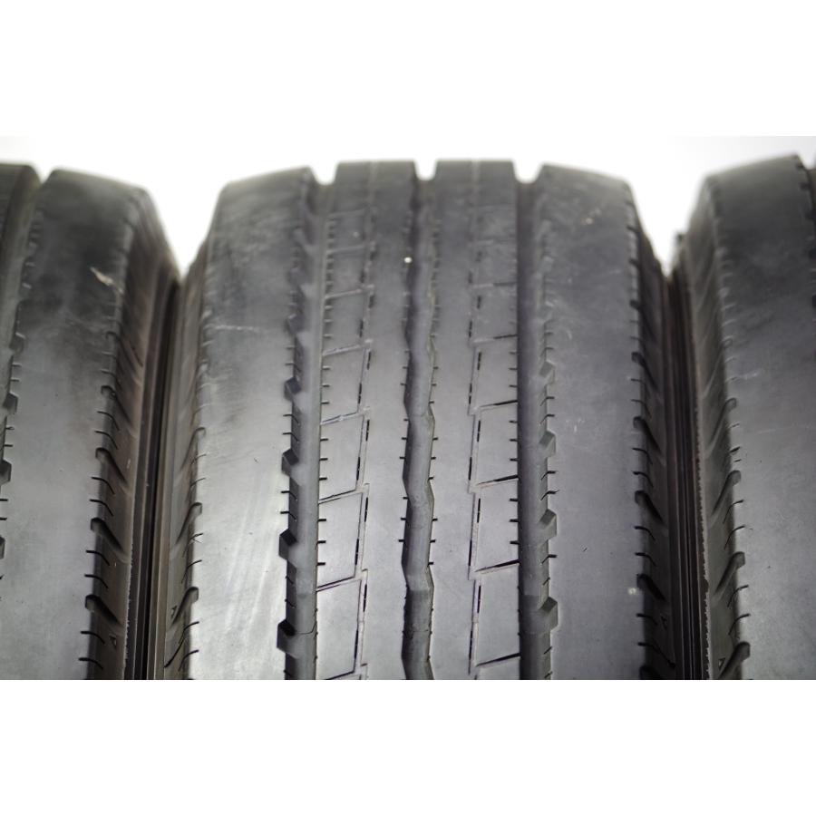 A-71(送料無料/代引きOK)ランクE.D 中古 205/70R17.5 115/113L 12PR ヨコハマ LT151R 2021年 7.1〜7.3mm 夏タイヤ 6本SET トラックの画像