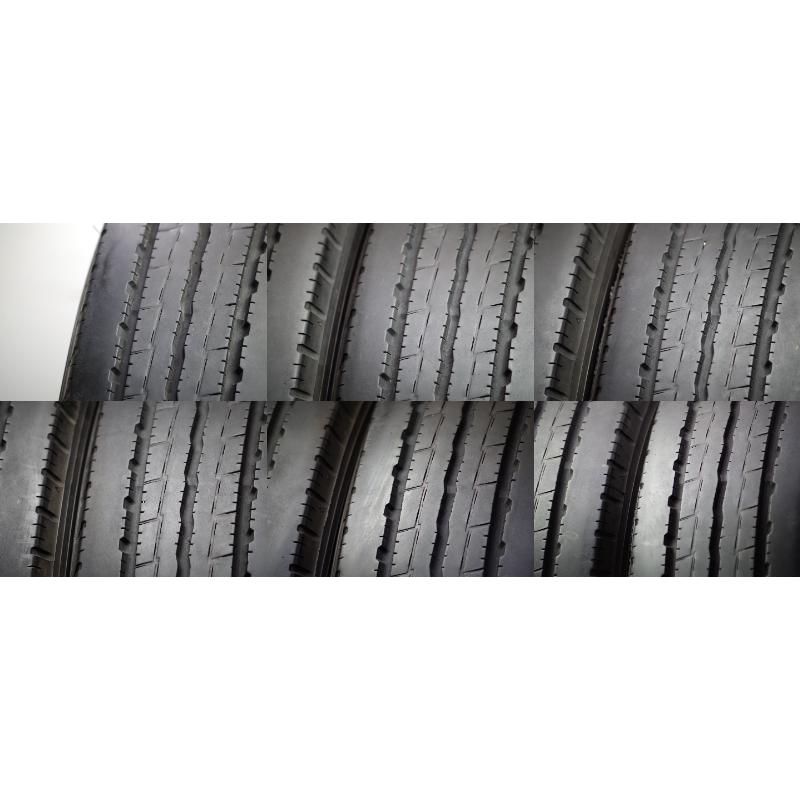 A-71(送料無料/代引きOK)ランクE.D 中古 205/70R17.5 115/113L 12PR ヨコハマ LT151R 2021年 7.1〜7.3mm 夏タイヤ 6本SET トラックの画像