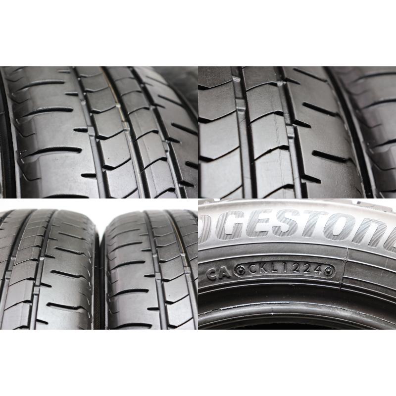 A-780(送料無料/代引きOK)ランクS.D 中古 185/60R15 ブリヂストン NEWNO 2024年 8分山 夏タイヤ 4本SET バリ溝の画像