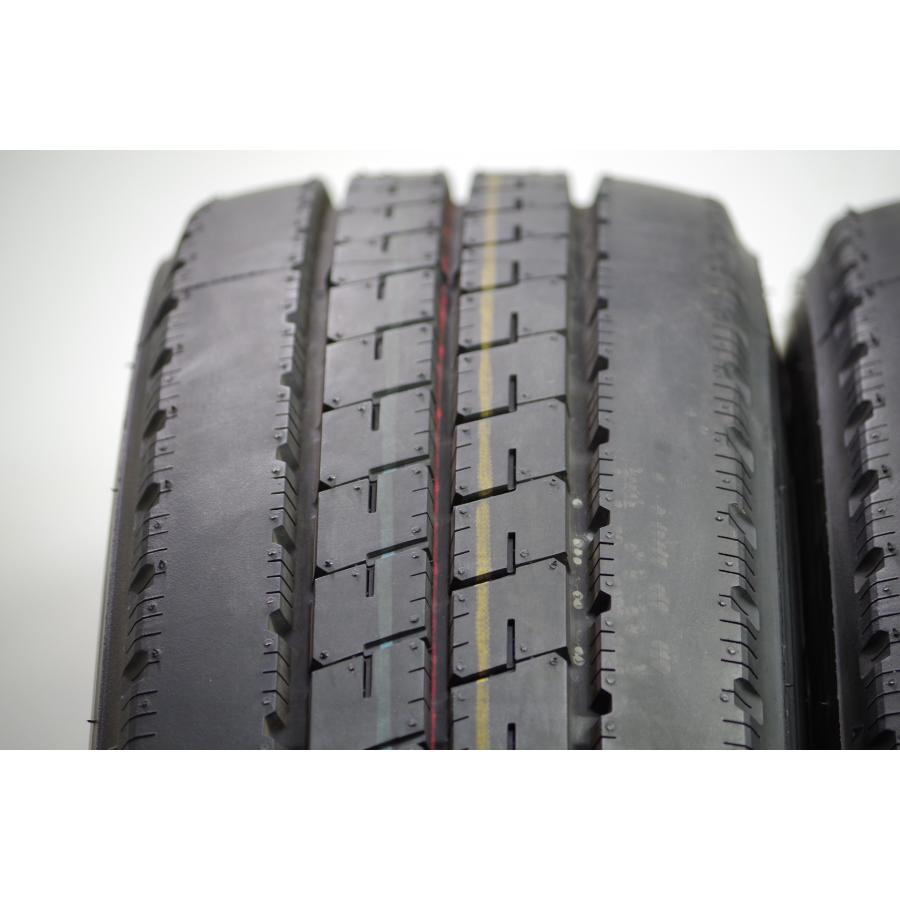 A-78(送料無料/代引きOK)ランクN 中古 ほぼ新品♪195/65R16 106/104 LT ブリヂストン DURAVIS R207A 2025年 イボ少しあり 6本 トラックの画像