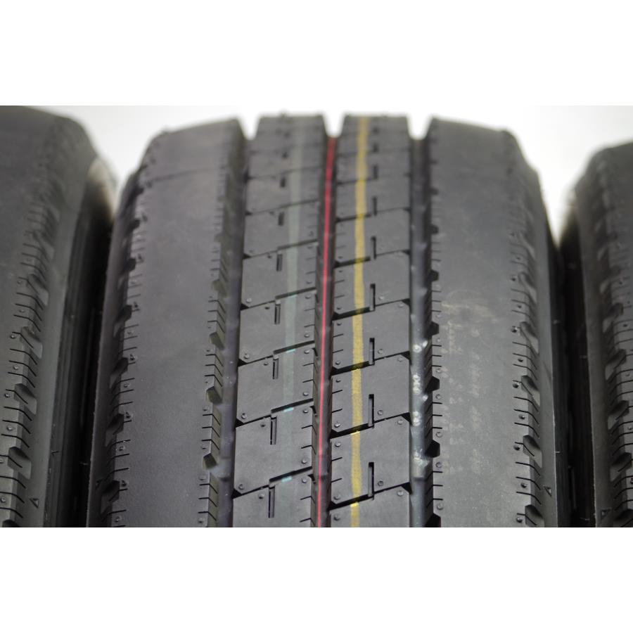A-78(送料無料/代引きOK)ランクN 中古 ほぼ新品♪195/65R16 106/104 LT ブリヂストン DURAVIS R207A 2025年 イボ少しあり 6本 トラックの画像