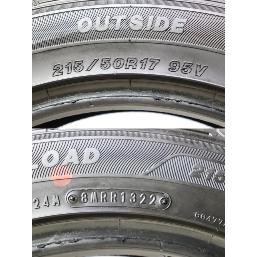 A-797(送料無料/代引きOK)ランクS.D 中古 215/50R17 グッドイヤー EAGLE LS EXE 2022年 9分山 夏タイヤ 4本SET バリ溝♪の画像