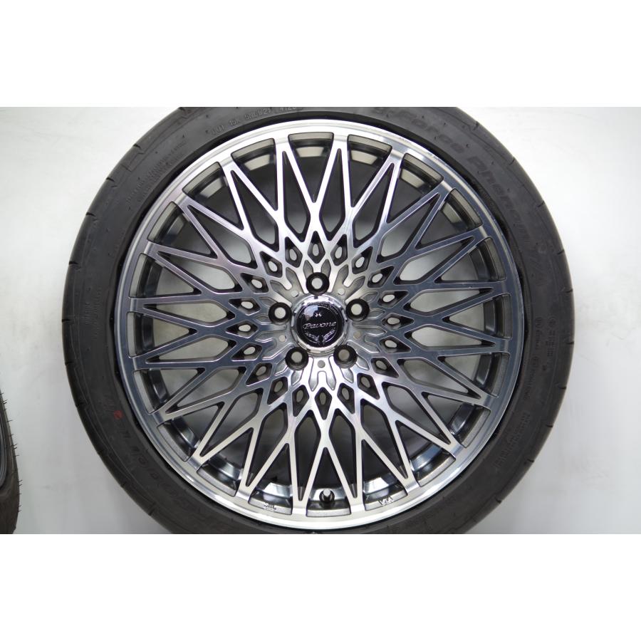 A-83(送料無料/代引きOK)中古 225/40R18 BF グッドリッチ 2023年 18x7.5J 5H/100 +48 BADX ロクサーニ パヴォーネ 社外アルミ 夏タイヤの画像