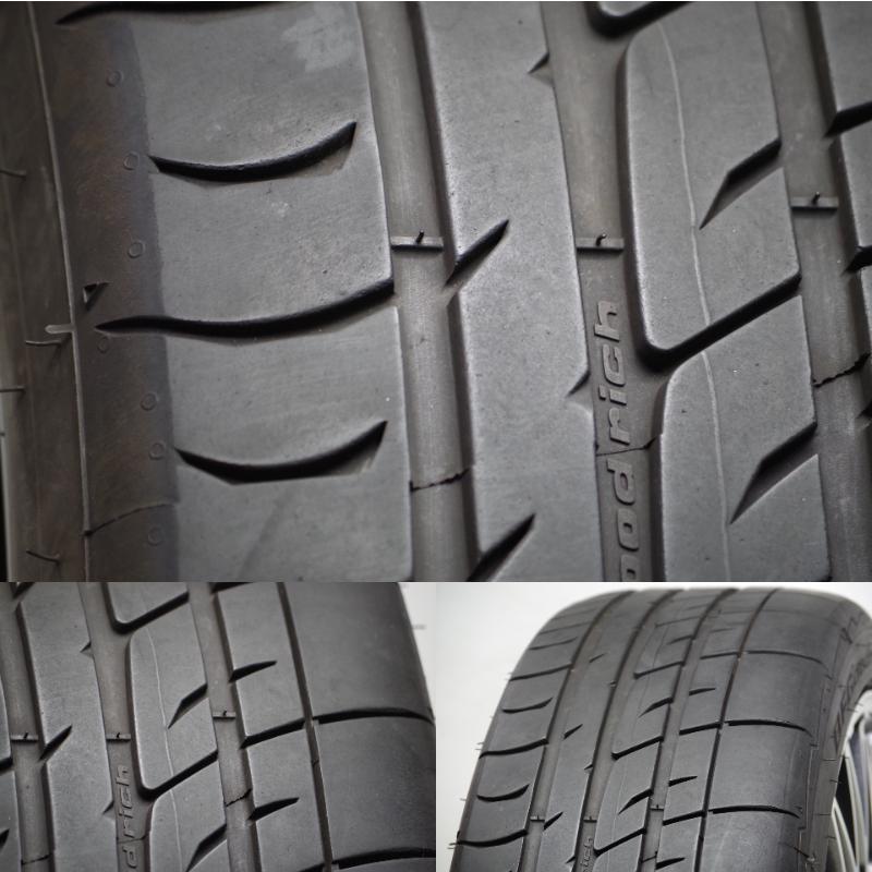 A-83(送料無料/代引きOK)中古 225/40R18 BF グッドリッチ 2023年 18x7.5J 5H/100 +48 BADX ロクサーニ パヴォーネ 社外アルミ 夏タイヤの画像
