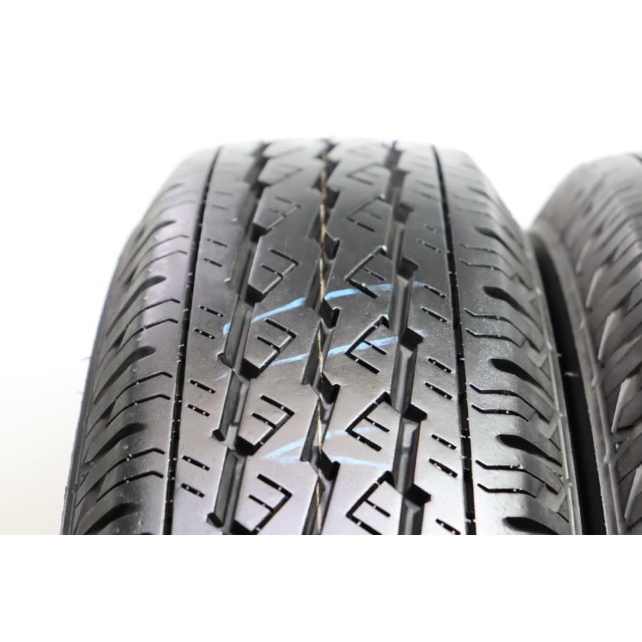 A-840(送料無料/代引きOK)ランクS 中古 美品 165R13 6PR ブリヂストン V600 2022年 9.5分山 夏タイヤ 4本SET エアーチェック済み♪の画像