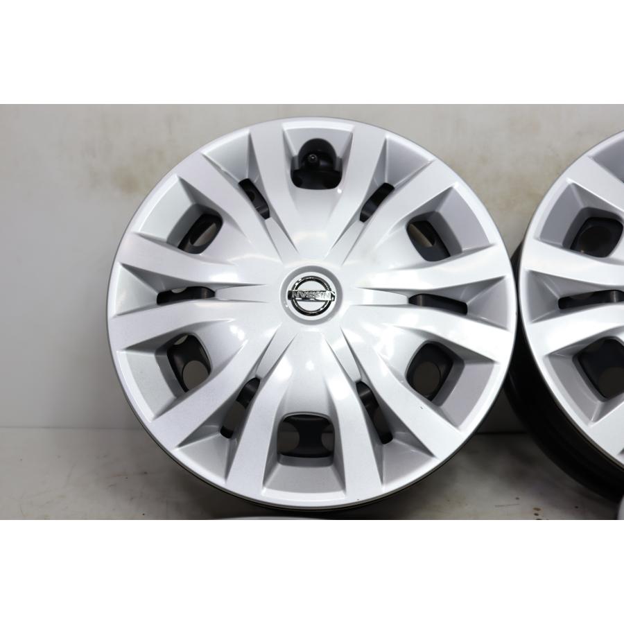 A-847(送料無料/代引きOK)ランクS 中古 美品 14ｘ4.5J 4H/100 日産純正 スチールホイール デイズ ルークス 4本SET_1