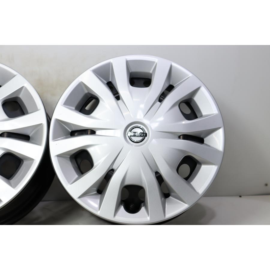 A-847(送料無料/代引きOK)ランクS 中古 美品 14ｘ4.5J 4H/100 日産純正 スチールホイール デイズ ルークス 4本SET_4
