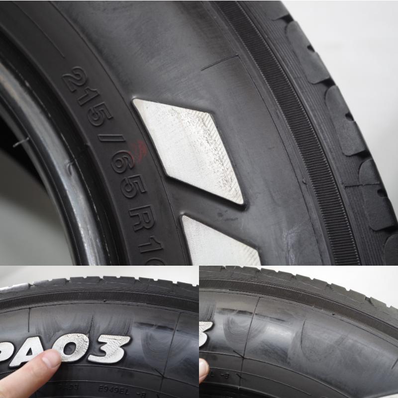 PARADA F-544(送料無料/代引きOK)ランクI 中古 215/65R16C 109/107