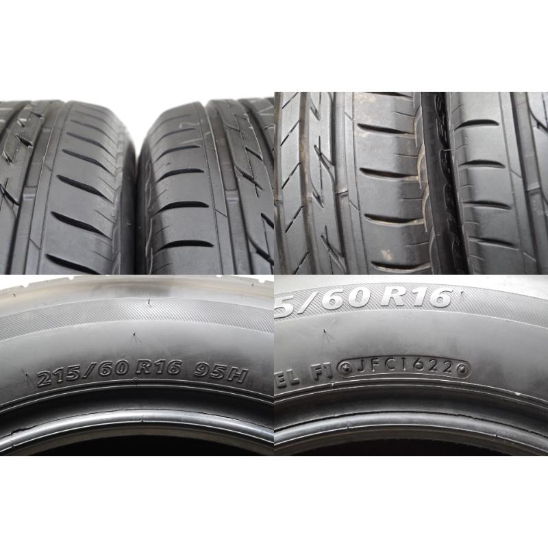 F-611(送料無料/代引きOK)ランクS 中古 美品 215/60R16 ブリヂストン 
