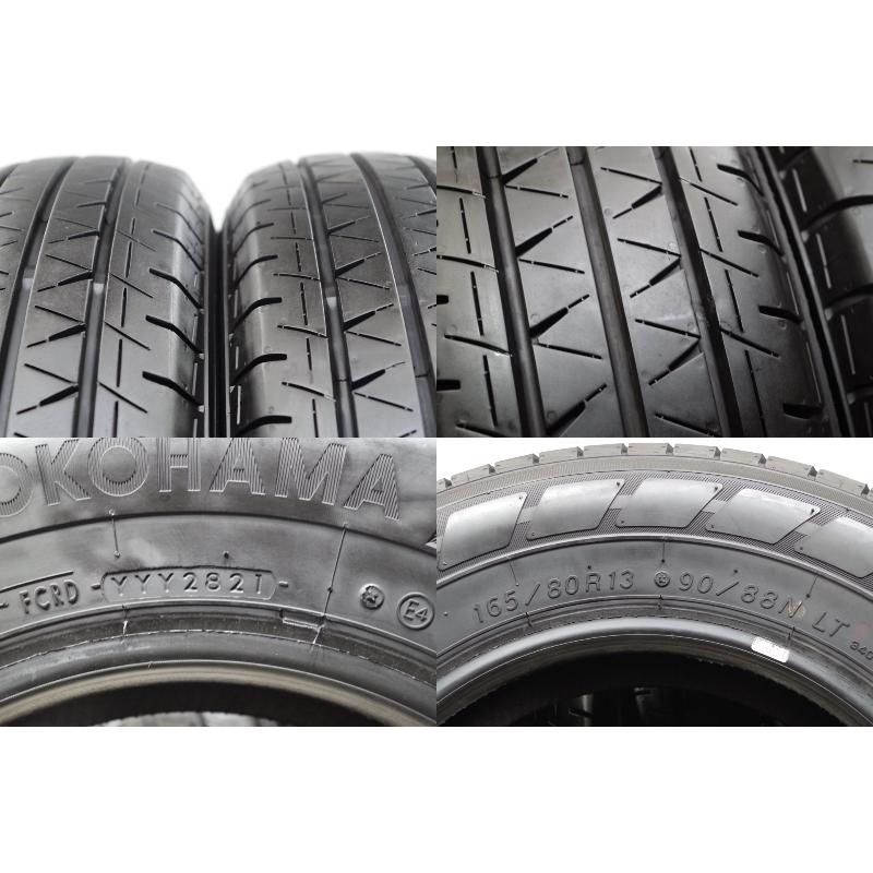 F-926(送料無料/代引きOK)ランクS 中古 美品 165/80R13 90/88N LT  