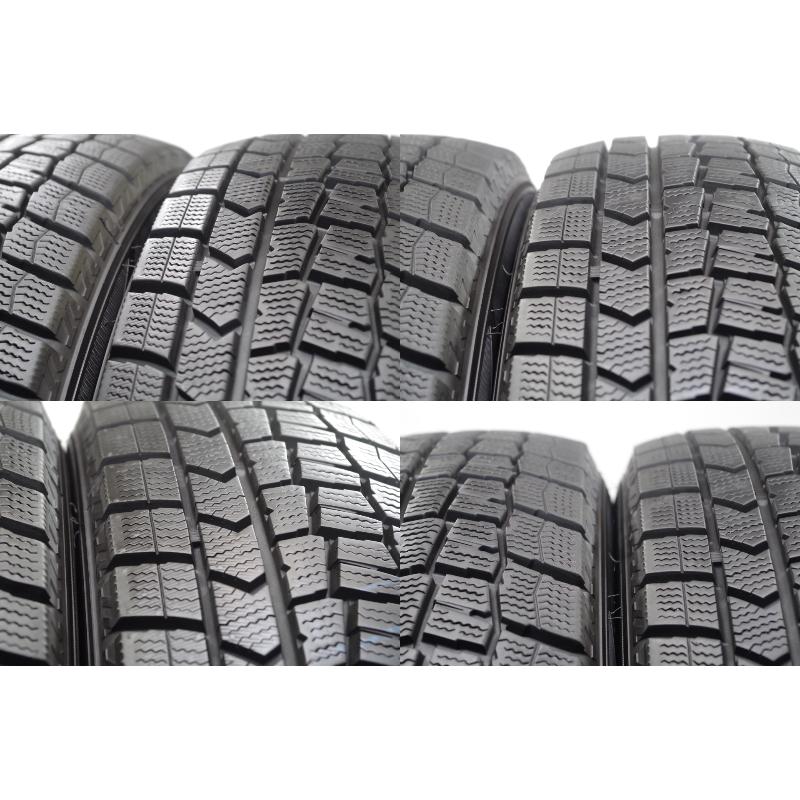 【バリ溝・即使用可能】ダンロップ wintermaxx 【直接引取り値引き可】 WINTER MAXX G-207(送料無料/代引きOK)ランクE 中古 バリ溝 175/65R15