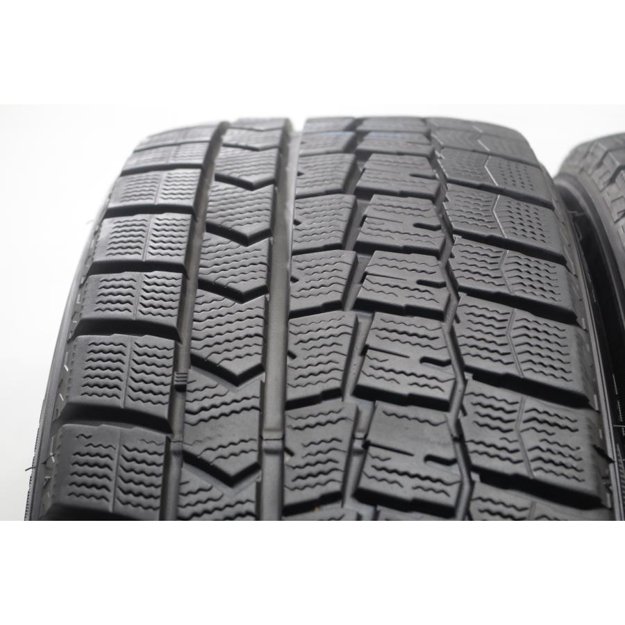 DUNLOP WINTER MAXX WM02 215/50R17 17インチ スタッドレス 4本 2016年製 バリ溝 リーフ ビアンテ エクシーガ等　(VTG244) クレジットカード QR決済可能 WINTER MAXX 02 [4本以上で送料無料] ダンロップ ウインターマックス