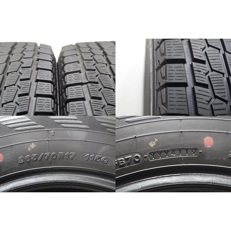 YOKOHAMA スタッドレスタイヤ 265/70R17 バリ山 美品