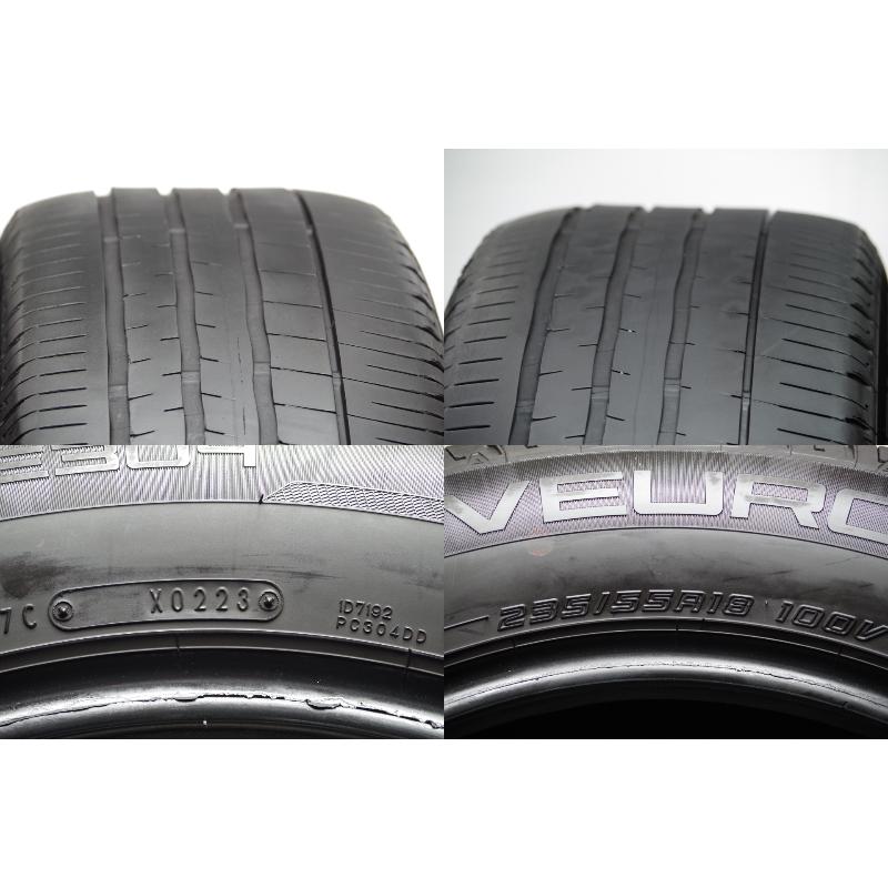 【横山】235/55R18 ダンロップ ビューロVE304　2020年 Amazon.co.jp: ダンロップ(DUNLOP) 235/55R18 100V 1本 静粛性
