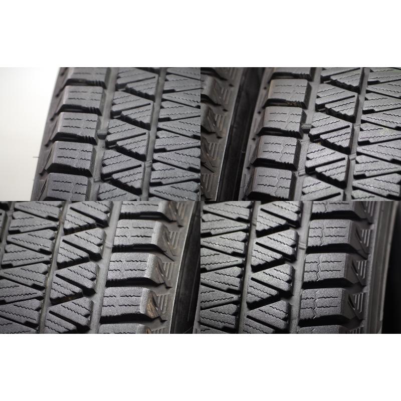 V-400(送料無料/代引きOK)ランクE.D 中古 225/65R17 ブリヂストン ブリザックDM-V3 2021年 8.5分山 スタッドレス 2本SETの画像