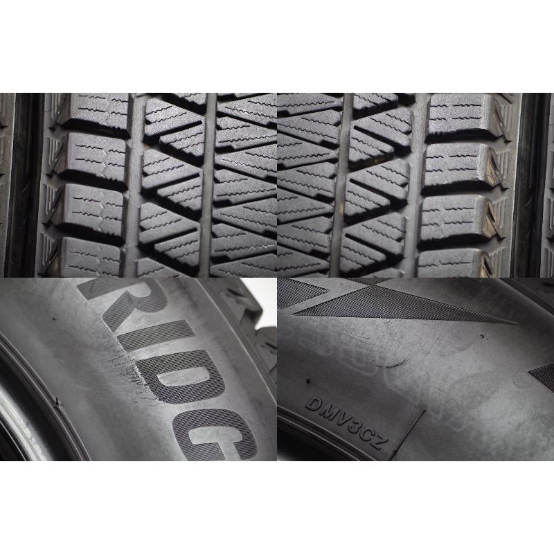 V-400(送料無料/代引きOK)ランクE.D 中古 225/65R17 ブリヂストン ブリザックDM-V3 2021年 8.5分山 スタッドレス 2本SETの画像
