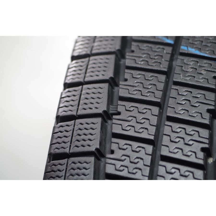 V-403(送料無料/代引きOK)ランクS 中古 美品 165/80R14 91/90N ダンロップ ウインターマックスLV01 2024年 9〜9.5分山 スタッドレス 2本の画像