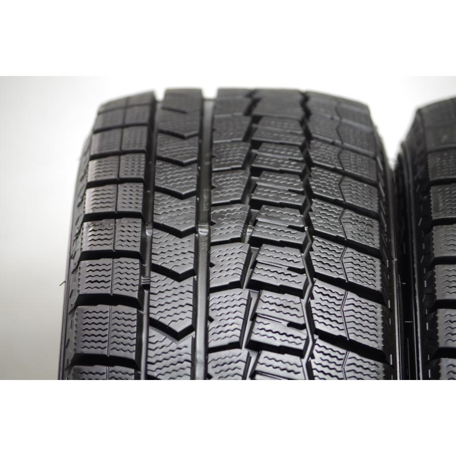 V-617(送料無料/代引きOK)ランクS 中古 美品 195/60R17 ダンロップ ウインターマックスWM02 2023年 9分山 スタッドレス 2本SETの画像