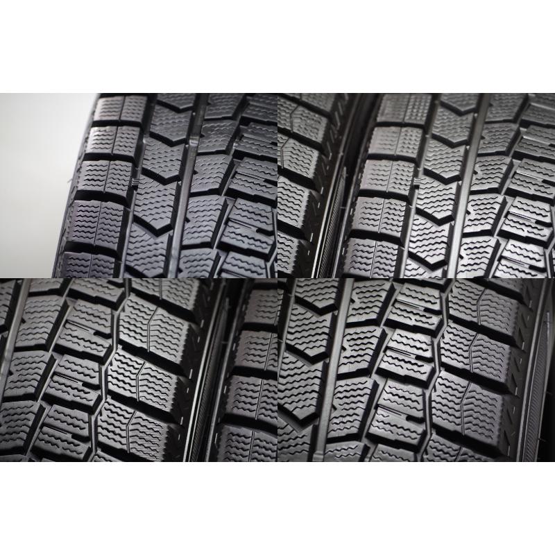 V-617(送料無料/代引きOK)ランクS 中古 美品 195/60R17 ダンロップ ウインターマックスWM02 2023年 9分山 スタッドレス 2本SETの画像