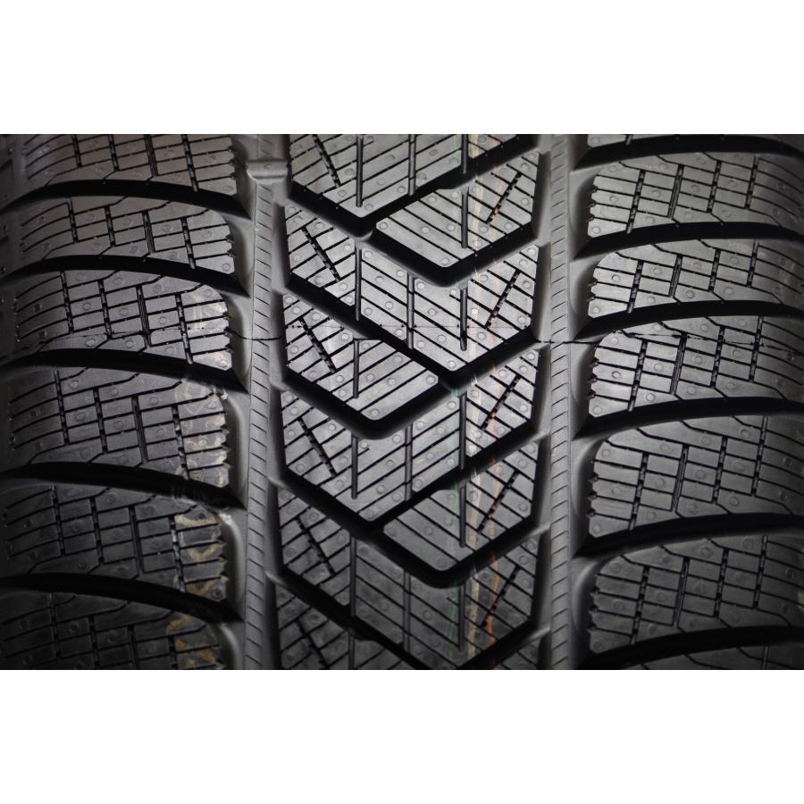 V-725(送料無料/代引きOK)ランクN 中古 ほぼ新品 255/50R19 ピレリ SCORPION WINTER 2024年 イボ付き スタッドレス 1本SETの画像