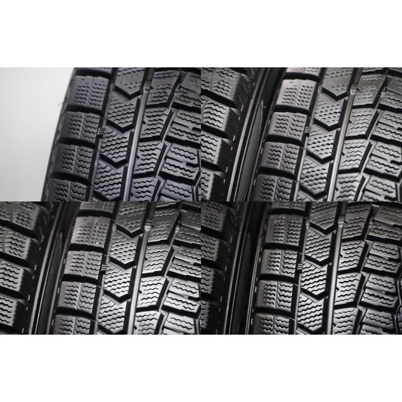 V-729(送料無料/代引きOK)ランクE 中古 175/65R14 ダンロップ ウインターマックスWM02 2022年 7.5〜8分山 スタッドレス 4本SETの画像