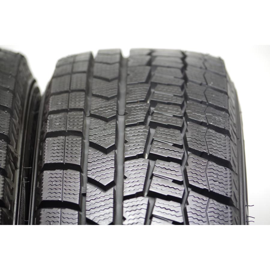 V-763(送料無料/代引きOK)ランクK 中古 極上美品 175/65R15 ダンロップ ウインターマックスWM02 2023年 イボ付き スタッドレス 2本SETの画像
