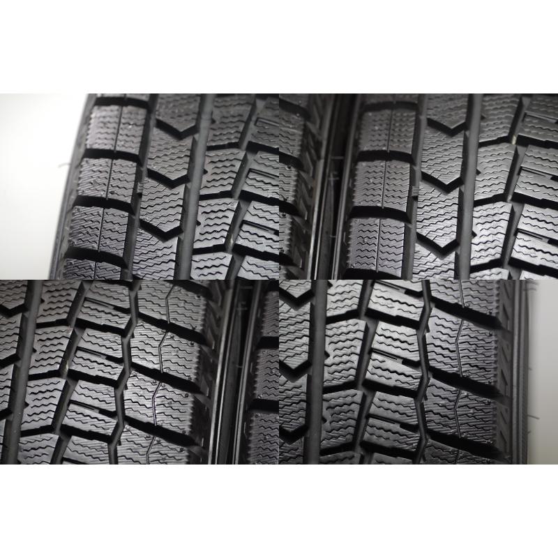 V-763(送料無料/代引きOK)ランクK 中古 極上美品 175/65R15 ダンロップ ウインターマックスWM02 2023年 イボ付き スタッドレス 2本SETの画像