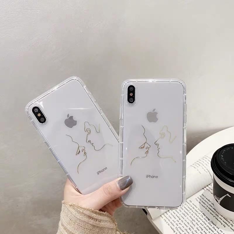 キス 横顔 韓国 Iphoneケース アイフォンケース Iphone11ケース スマホケース クリアケース 人気 インスタ映え スマホカバー 可愛い おしゃれ K1 Mnvely 通販 Yahoo ショッピング