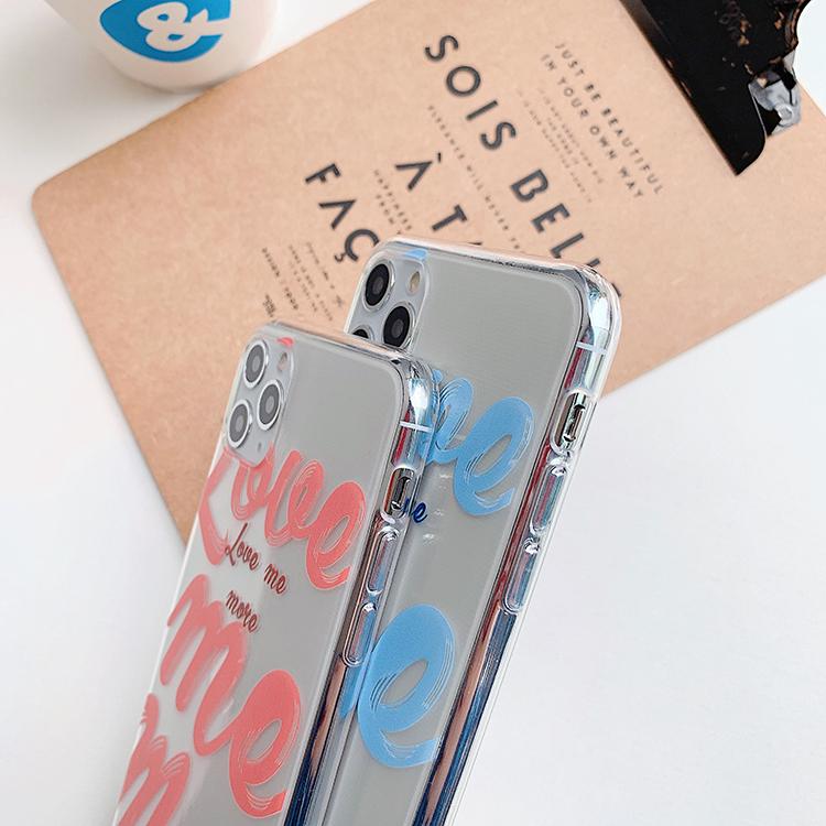 Love Me More 韓国 Iphoneケース アイフォンケース Iphone11ケース 携帯ケース スマホケース クリアケース 可愛い 人気 個性的 韓国ケース Lovememore Mnvely 通販 Yahoo ショッピング