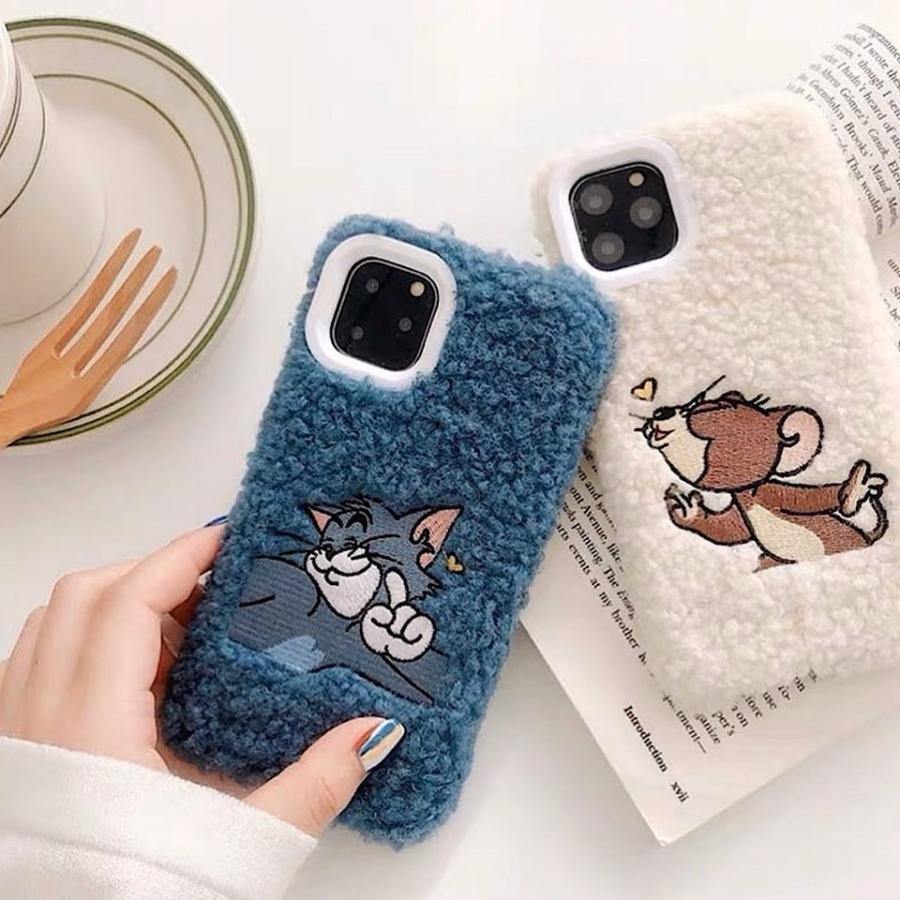 トムとジェリー Iphoneケース Iphone12ケース アイフォンケース 韓国 もこもこ スマホケース Iphone12miniケース Iphone12proケース Iphone11 Iphone11pro N11 Mnvely 通販 Yahoo ショッピング
