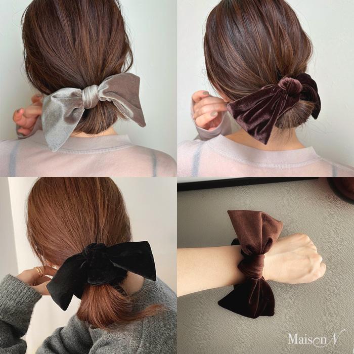 日本製【累計15,000個突破】ベロアリボンシュシュ |  | 08