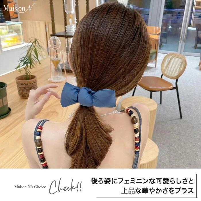 ボリュームリボンシュシュ |  | 03