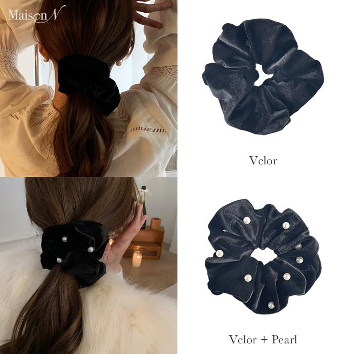 ボリュームベロアシュシュ・パールベロアビッグシュシュ |  | 05