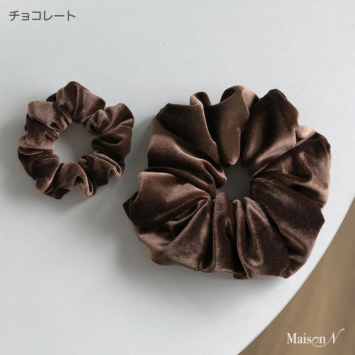 ベロアシュシュ 2個セット ビッグシュシュ＋ミニシュシュ |  | 11