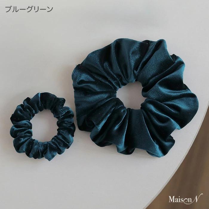 ベロアシュシュ 2個セット ビッグシュシュ＋ミニシュシュ |  | 14