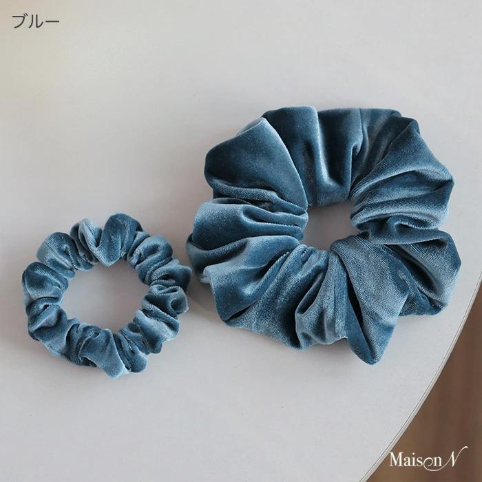 ベロアシュシュ 2個セット ビッグシュシュ＋ミニシュシュ |  | 09