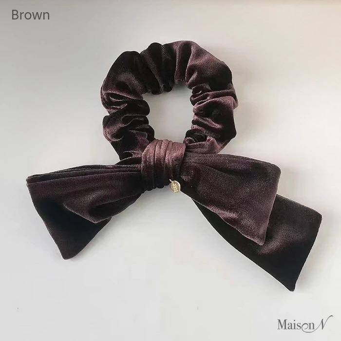 ベロアリボンシュシュ アシンメトリーリボンシュシュ |  | 14