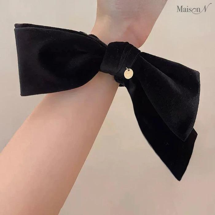 ベロアリボンシュシュ アシンメトリーリボンシュシュ |  | 09