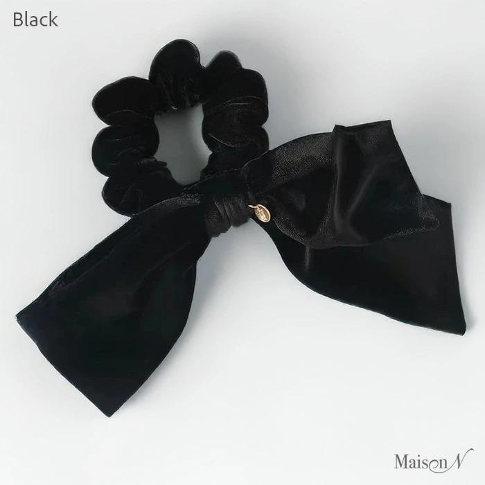 ベロアリボンシュシュ アシンメトリーリボンシュシュ |  | 10