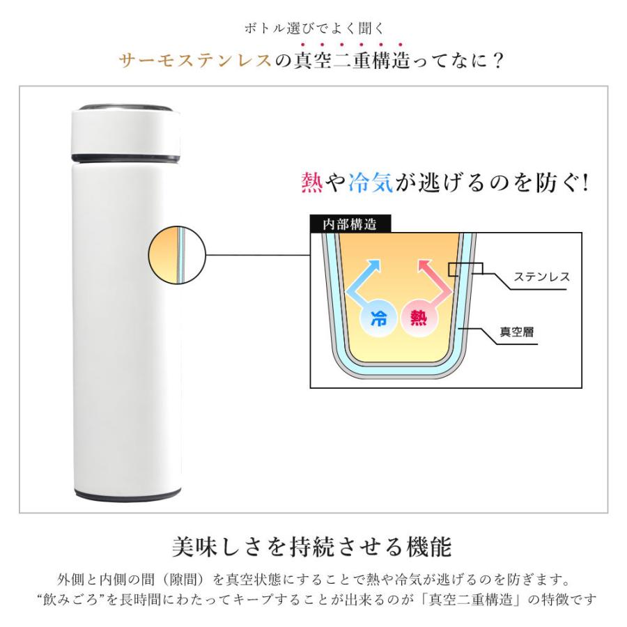 時間指定不可 名入れ 水筒 マイボトル マグボトル おしゃれ 名前入り プレゼント 実用的 サーモステンレス ケータイマグ ステンレスボトル 真空断熱 保温保冷 450ml