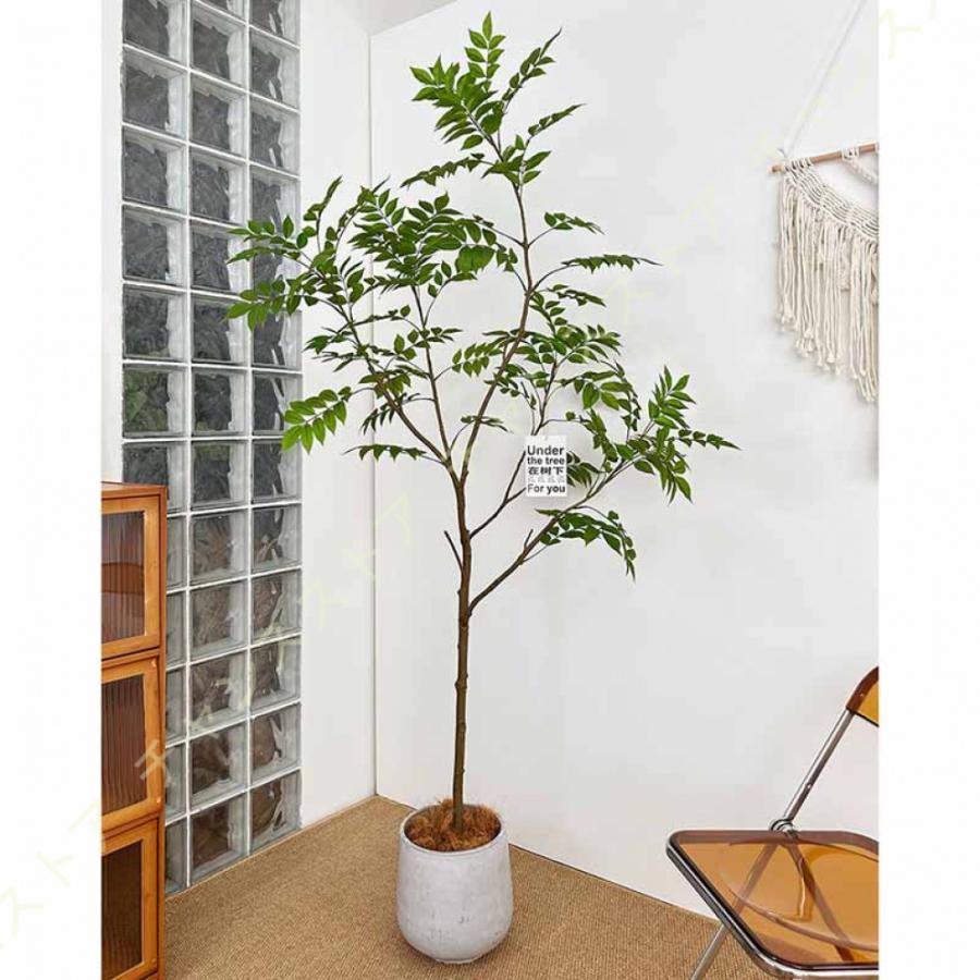人工観葉植物フェイクグリーン 大型 目隠し 常緑樹 人工樹木 造花 リアル 人工観葉樹 フェイク グリーン インテリア おしゃれ 枯れない 大きめ 鉢植え 植木 枯れない プラスチック