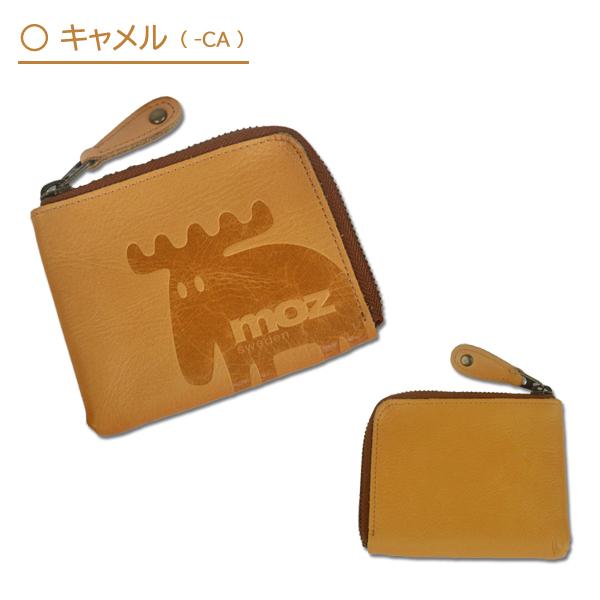 財布 ミニ財布 moz モズ L字ファスナー 小銭入れ コインケース ヘラジカ 女性 男性 レディース メンズ 86005 送料無料 | moz | 05