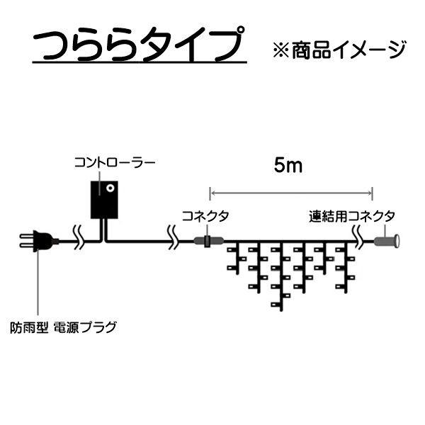 イルミネーション LED ライト 5m 120球 つらら クリスマス 屋外 防雨 HTILMT 宅配便 |  | 03