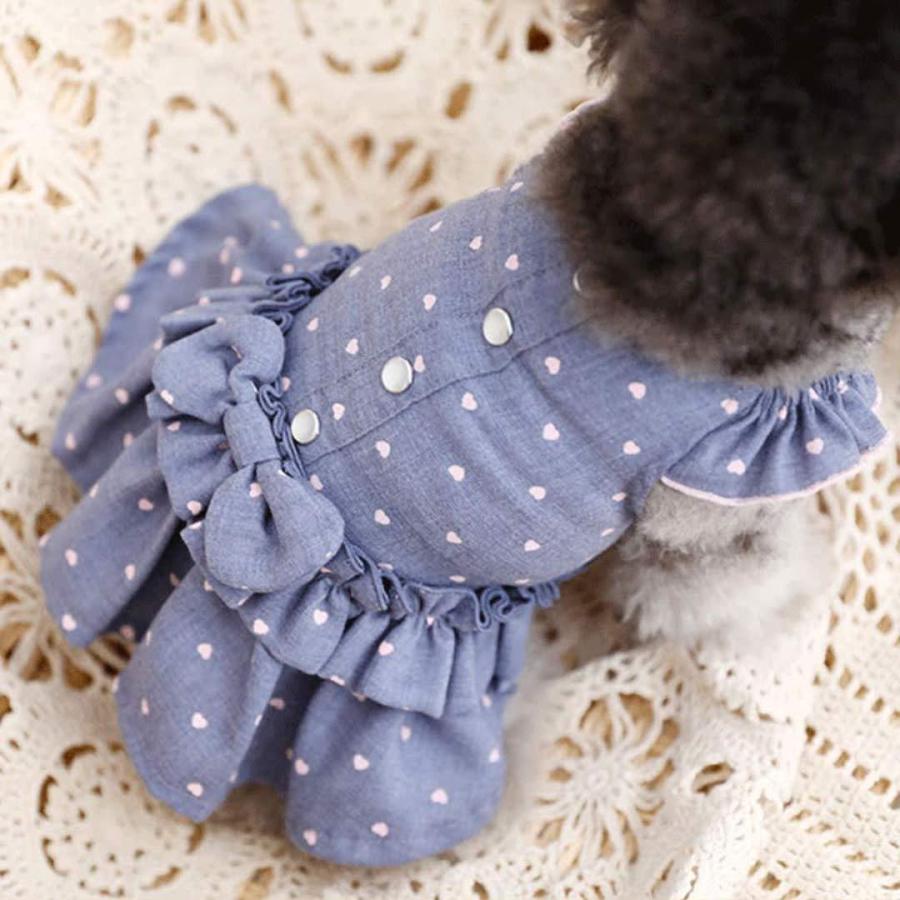犬 服 犬服 おしゃれ 着せやすい 犬の服 DogyPoo ハートドット ワンピース ノースリーブ :PCL0116:Pet Life インテリア Moa-Glow - 通販 - Yahoo!ショッピング 犬 服 犬服 おしゃれ 着せやすい 犬の服 DogyPoo ハートドット ワンピース ノースリーブ :PCL0116:Pet Life インテリア Moa-Glow - 通販 - Yahoo!ショッピング