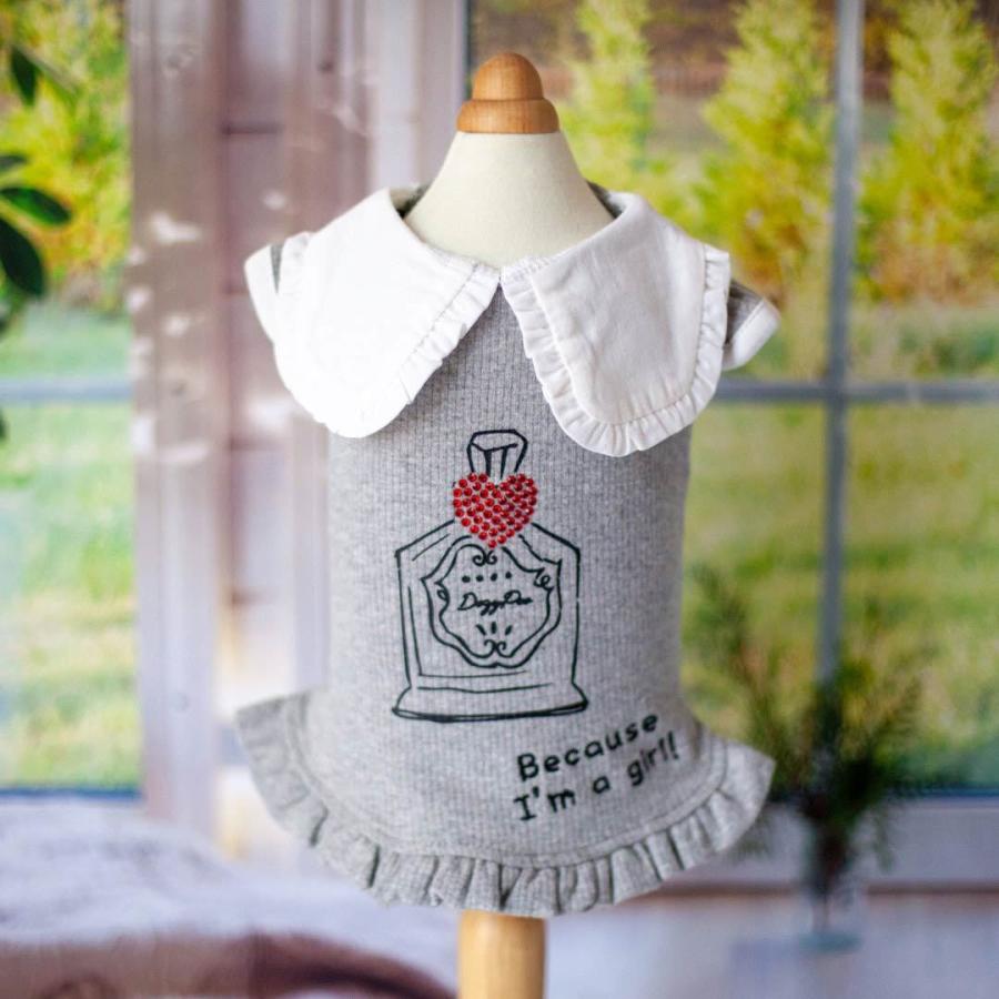 犬 服 犬服 夏服 おしゃれ 着せやすい 犬の服 Dogypoo 大きい襟付き ワンピース Tシャツ 香水 イラスト Tee ノースリーブ ワンピ 伸縮性 Pcl0123 Pet Life インテリア Moa Glow 通販 Yahoo ショッピング